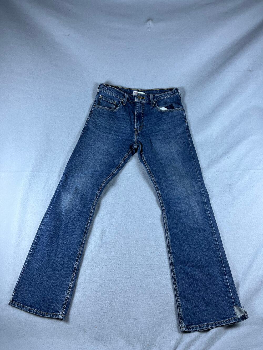 Signature by Levi Strauss Jeans Mens 30x31 Blue Bootcut Medium Wash Denim Cowboy